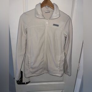 Columbia Cream Fleece Jacket